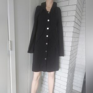 Jacket - Long - Black - Yest - Size S
